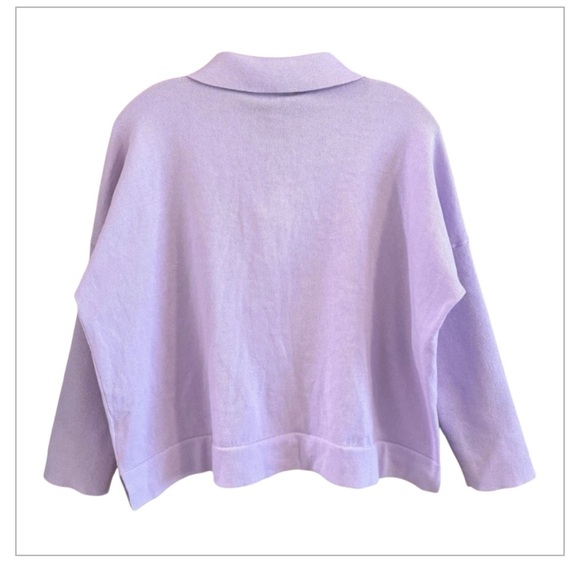 Tuckernuck Clayton Lilac Knit Polo Top XL/XXL NWT Lightweight Soft Swing Fit - Picture 9 of 9